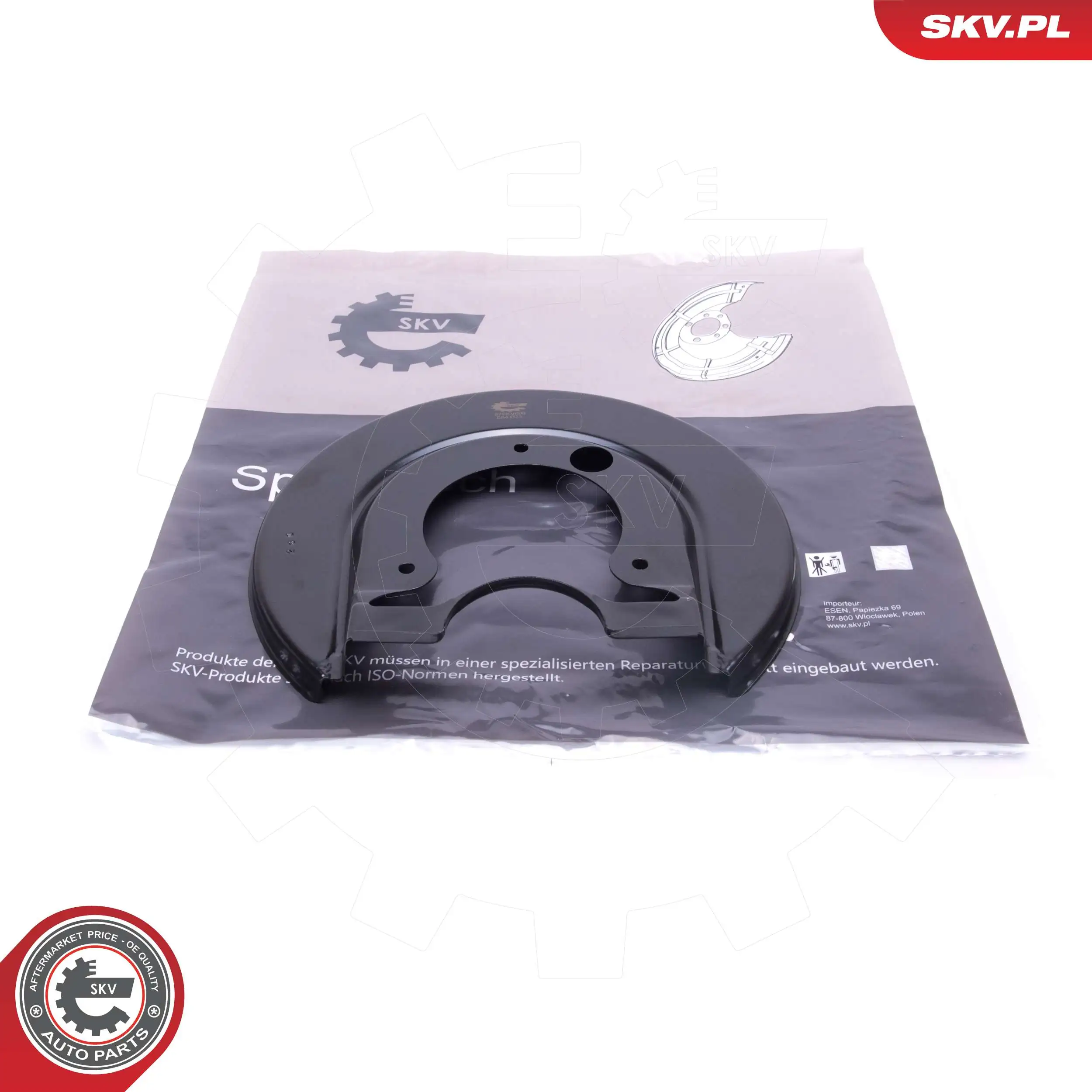 Splash Guard, brake disc